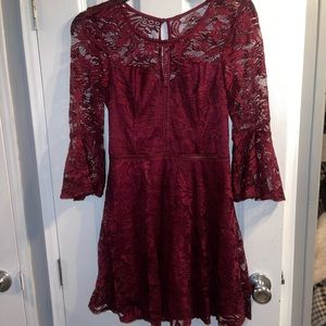 Matron long sleeve Lacey dress